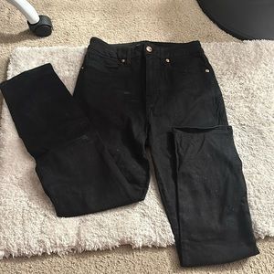 Good American skinny jeans, cropped, US size 6, 28